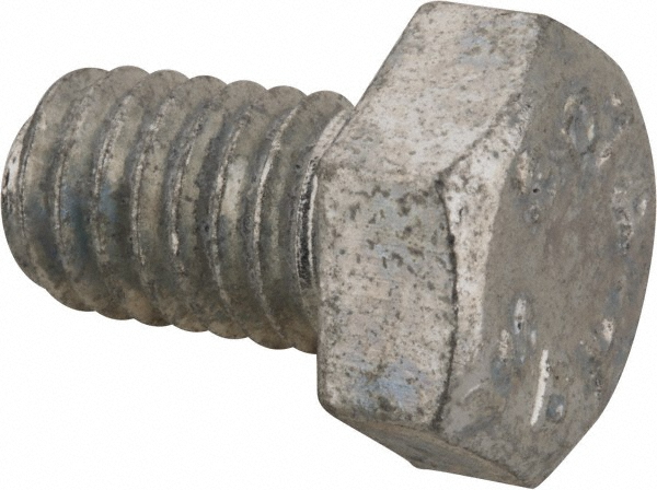 Value Collection LCSA0310050CG Hex Head Bolt: 5/16-18, 1/2" Length Under Head, Steel, Grade 2 Image