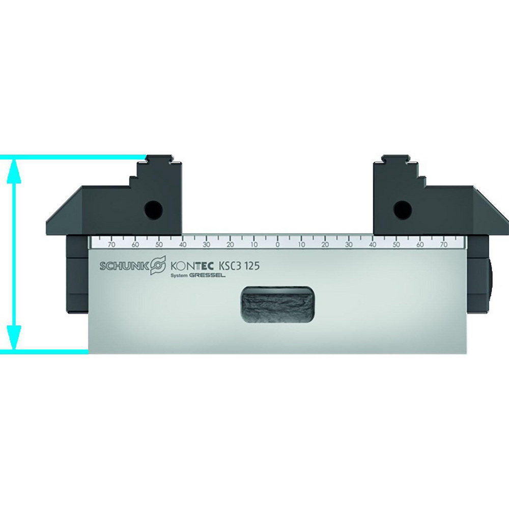 Schunk SelfCentering Vises; Jaw Width (mm) 125.00; Maximum Jaw