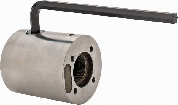 5C Collet Lathe Chuck - 5 Inch Plain Back Chuck With Adapter For Lathe Tools