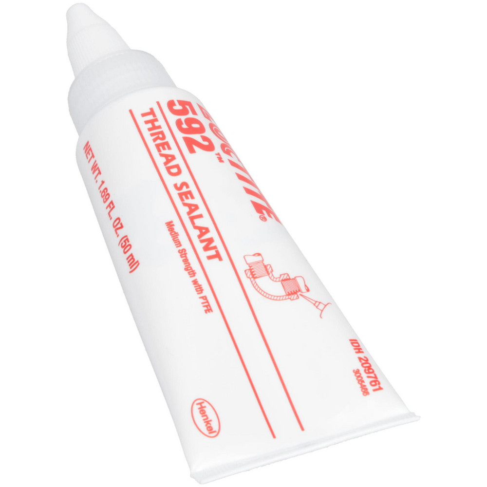 Loctite - Threadlocker: White, Paste, 50 mL, Tube | MSC Direct