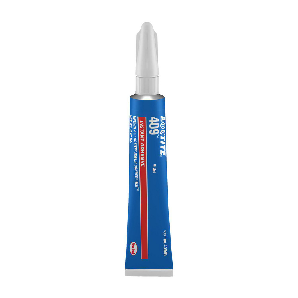 Loctite | Clover 409 Instant Adhesive, 20 g Tube - General purpose gel for larger gaps | Part #135442