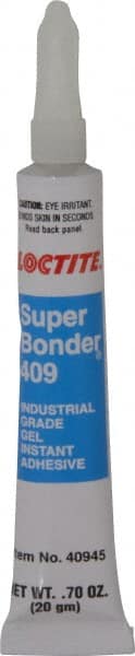 LOCTITE 135442 Adhesive Glue: 0.7 oz Tube, Clear 