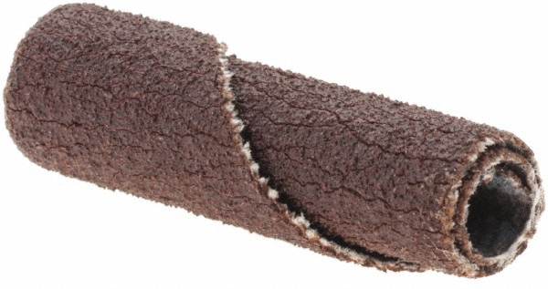 ARC Abrasives Straight Cartridge Roll: 1" OAL, 120 Grit, Aluminum Oxide - 1/8" Pilot Hole, Fine Grade | 100-Pack | Part #21162