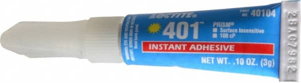 Loctite - Adhesive Glue: 0.11 oz Tube, Clear - 90057118 - MSC Industrial  Supply