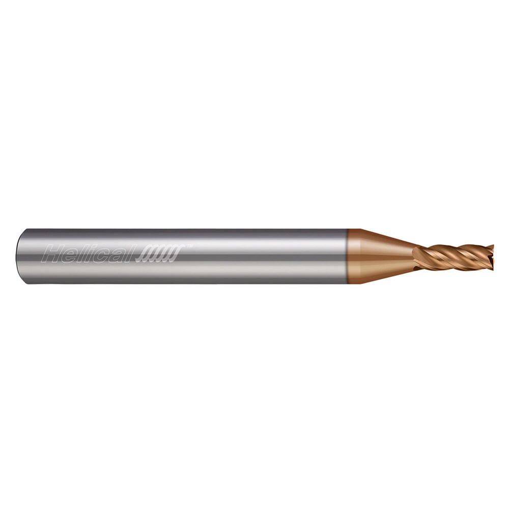 Square End Mill:  0.0625" Dia,  0.3120" LOC,  0.2500" Shank Dia,  2.5000" OAL,  N/A Flutes,  Solid Carbide