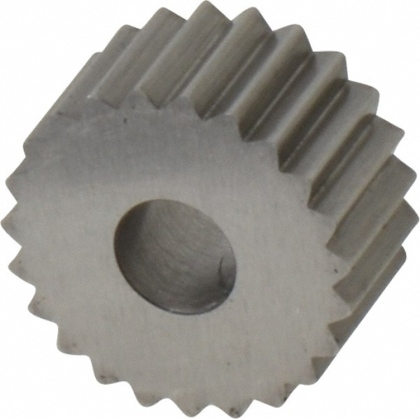 Made in USA KPS-210 Standard Knurl Wheel: 3/4" Dia, 90 ° Tooth Angle, 10 TPI, Straight, High Speed Steel Image