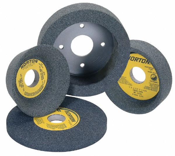 Norton 7" Diam x 11/4" Hole x 1/2" Thick, J Hardness, 46 Grit