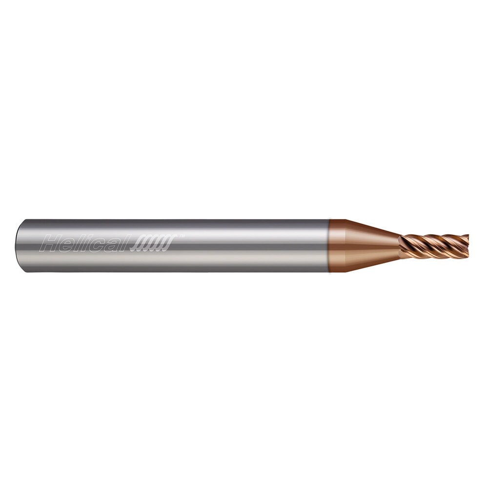 Square End Mill:  0.0937" Dia,  0.2810" LOC,  0.2500" Shank Dia,  2.5000" OAL,  N/A Flutes,  Solid Carbide