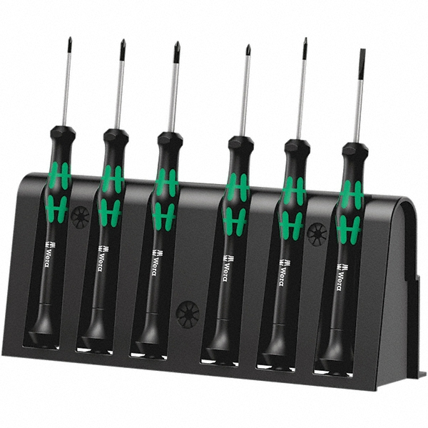 Wera Screwdriver Set 6 Pc, Microstix, Phillips & Slotted MSC Industrial Supply Co.