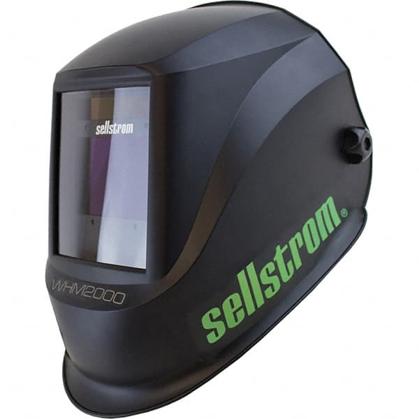 Sellstrom S26200 Welding Helmet with Digital Controls: Black, Nylon, Shade 4 & 9 to 13 