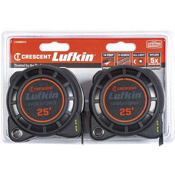 Lufkin CS8525  25' Length x 1-3/16 Width 1/32, 1/16 Graduation
