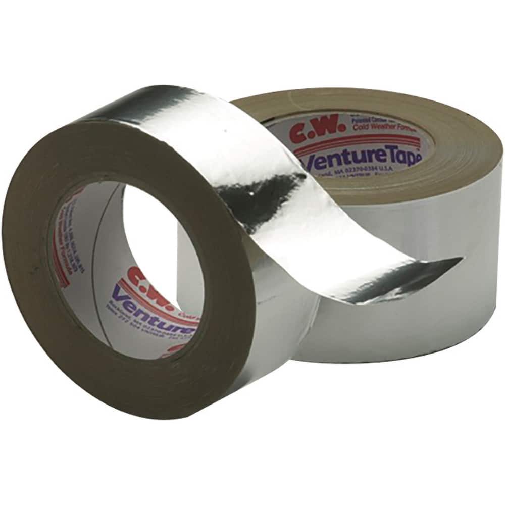 Silver Aluminum Foil Tape: 3.2 mil Thick