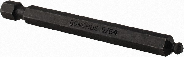 1/4" Drive, 9/64" Ball End Hex Drive Bit