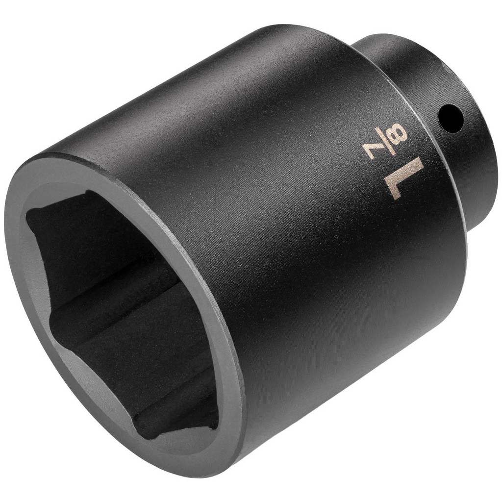 Tekton Impact Socket: 1/2" Drive, 1-7/8" Socket, Square Drive - 6-Point, 3.15" OAL, Manganese Phosphate | Part #SID23048