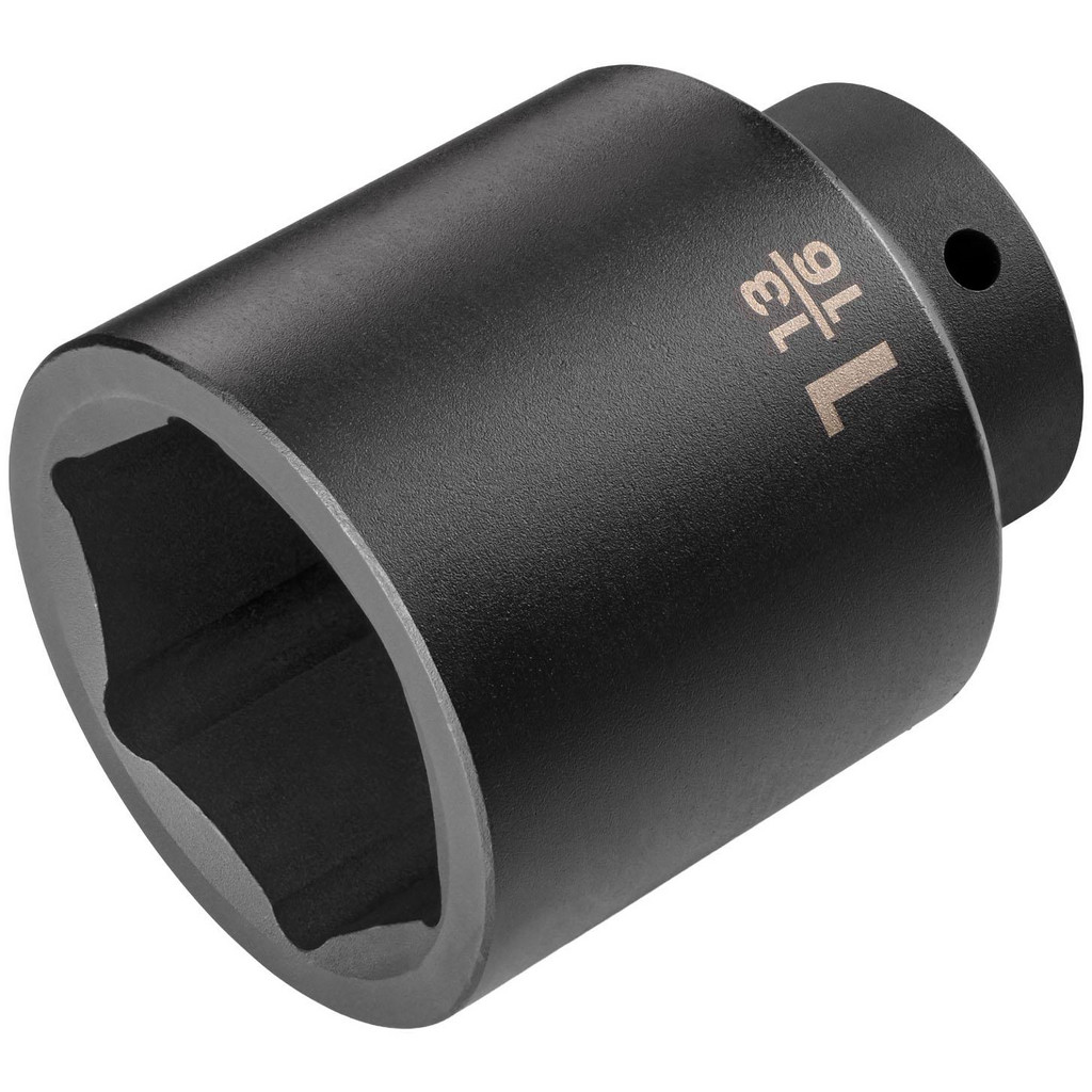 Tekton Impact Socket: 1/2" Drive, 1-13/16" Socket, Square Drive - 6-Point, 3.15" OAL, Manganese Phosphate | Part #SID23046