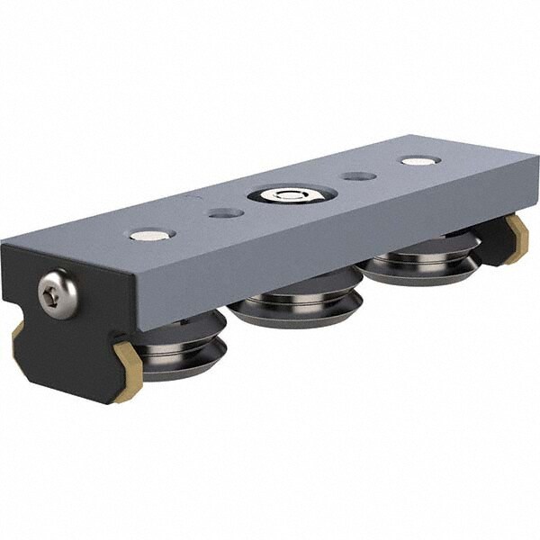 Roller Rail Systems; Overall Length (mm): 11.8700 ; Overall Width (Decimal Inch): 0.9400 ; Overall Height (Decimal Inch): 0.8200 ; Overall Height (mm): 20.73000 ; Load Capacity (Lb.): 549.000 (Pounds)