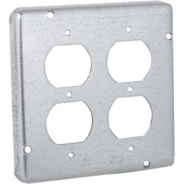 Hubbell-Raco - Electrical Box Cover: Steel | MSC Industrial Supply Co.