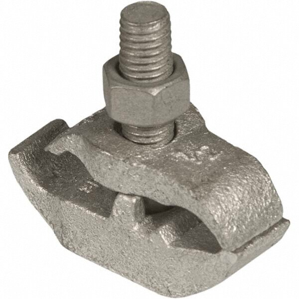 Pipe, Tube & Conduit Hold-Down Straps; Type: Conduit Clamp ; Pipe Size: 1-1/4 (Inch); Conduit Type: Rigid/IMC ; Number of Mounting Holes: 1.000 ; Material: Malleable Iron ; Finish/Coating: Galvanized