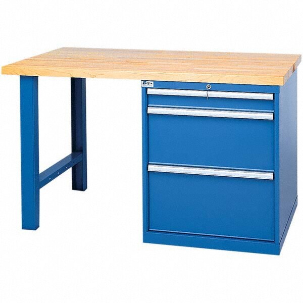 CNC Work Stations; Type: One Cabinet Modular Workstation ; Tool Type: HSK 63A ; Width (Inch): 60 ; Height (Inch): 35-1/4 ; Depth (Inch): 30 ; Number of Drawers: 5