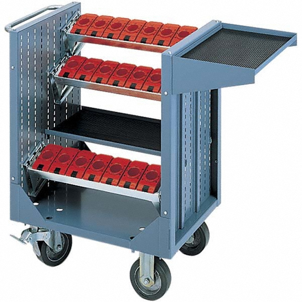 LISTA CNC Storage Carts; Style CNC Tool Cart with Tool Carrier