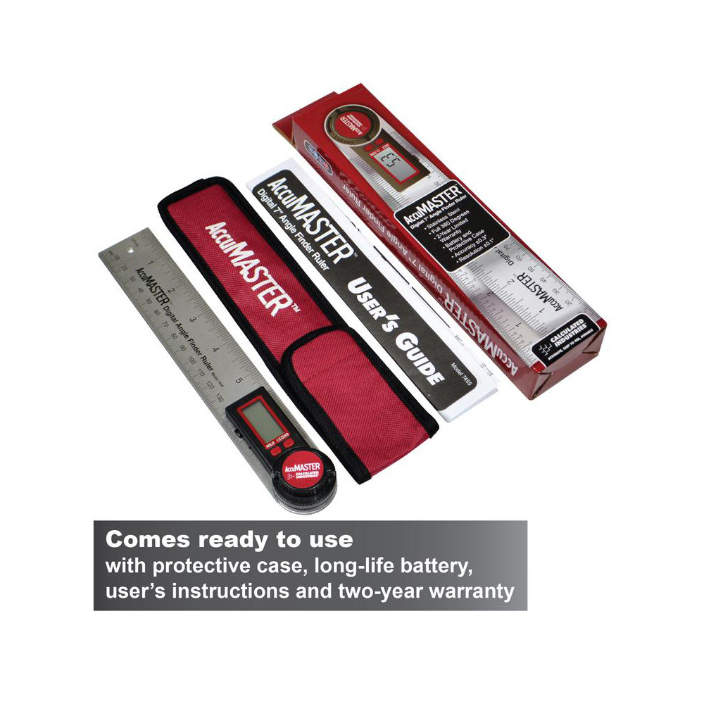 Calculated Industries Digital & Dial Protractors; Minimum Angle