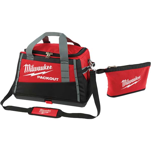 Milwaukee Tool Tool Bags & Tool Totes; Type Tool Bag ; Number of Pockets 8 ; Closure Type