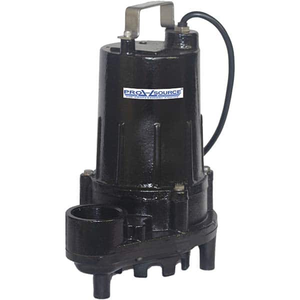 Effluent Pump: Manual, 1/2 hp, 11A, 115VAC