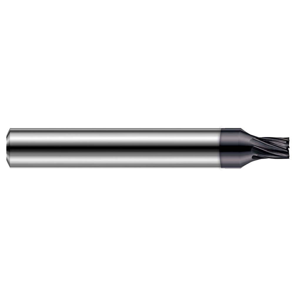 Harvey Tool 854824-C6 Square End Mill: 3/8 Dia, 1-1/8 LOC, 3/8 Shank Dia, 2-1/2 OAL, 7 Flutes, Solid Carbide Image