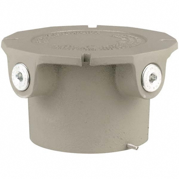 Fixture Mounting & Housing Kits; Kit Type: Splice ; For Use With: EZ & EM Series ; Mounting Type: Ceiling ; Color: Tan ; Material: Aluminum
