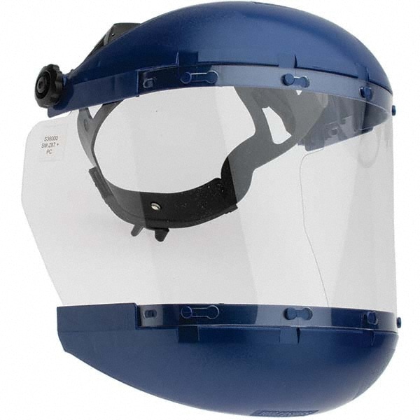 face shield with chin guard