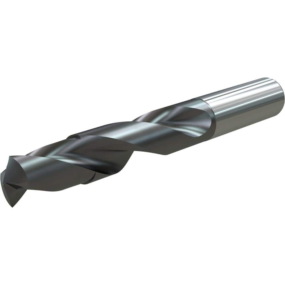 Widia 4142849 Screw Machine Length Drill Bits; Drill Bit Size (Inch): 1/8 ; Drill Bit Size (Decimal Inch): 0.1250 ; Cutting Direction: Right Hand ; Coating/Finish: TiAlN ; Spiral Type: Regular Spiral ; Flute Type: Helical 