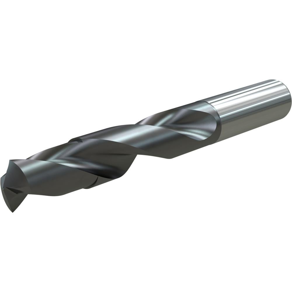 Widia 4142849 Screw Machine Length Drill Bits; Drill Bit Size (Inch): 1/8 ; Drill Bit Size (Decimal Inch): 0.1250 ; Cutting Direction: Right Hand ; Coating/Finish: TiAlN ; Spiral Type: Regular Spiral ; Flute Type: Helical Image