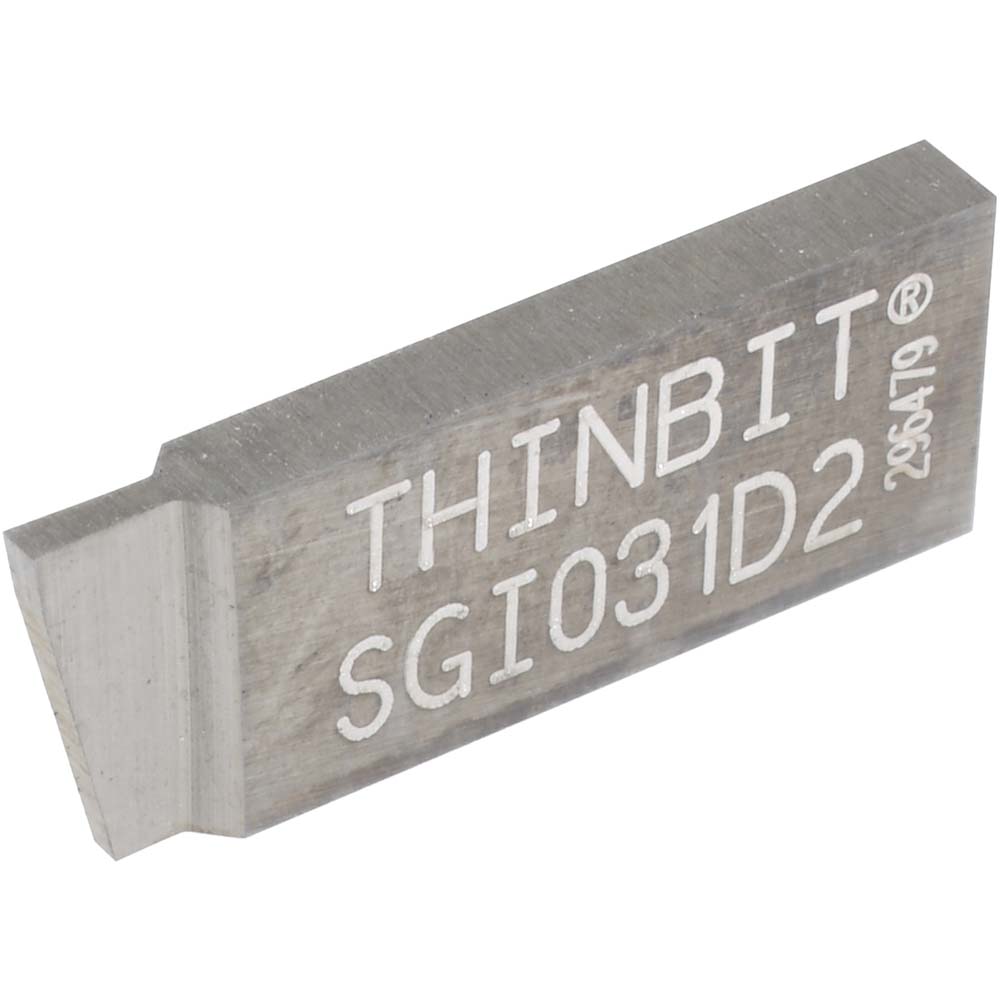 Thin Bit - Grooving Insert: SGI031D2, Carbide | MSC Direct