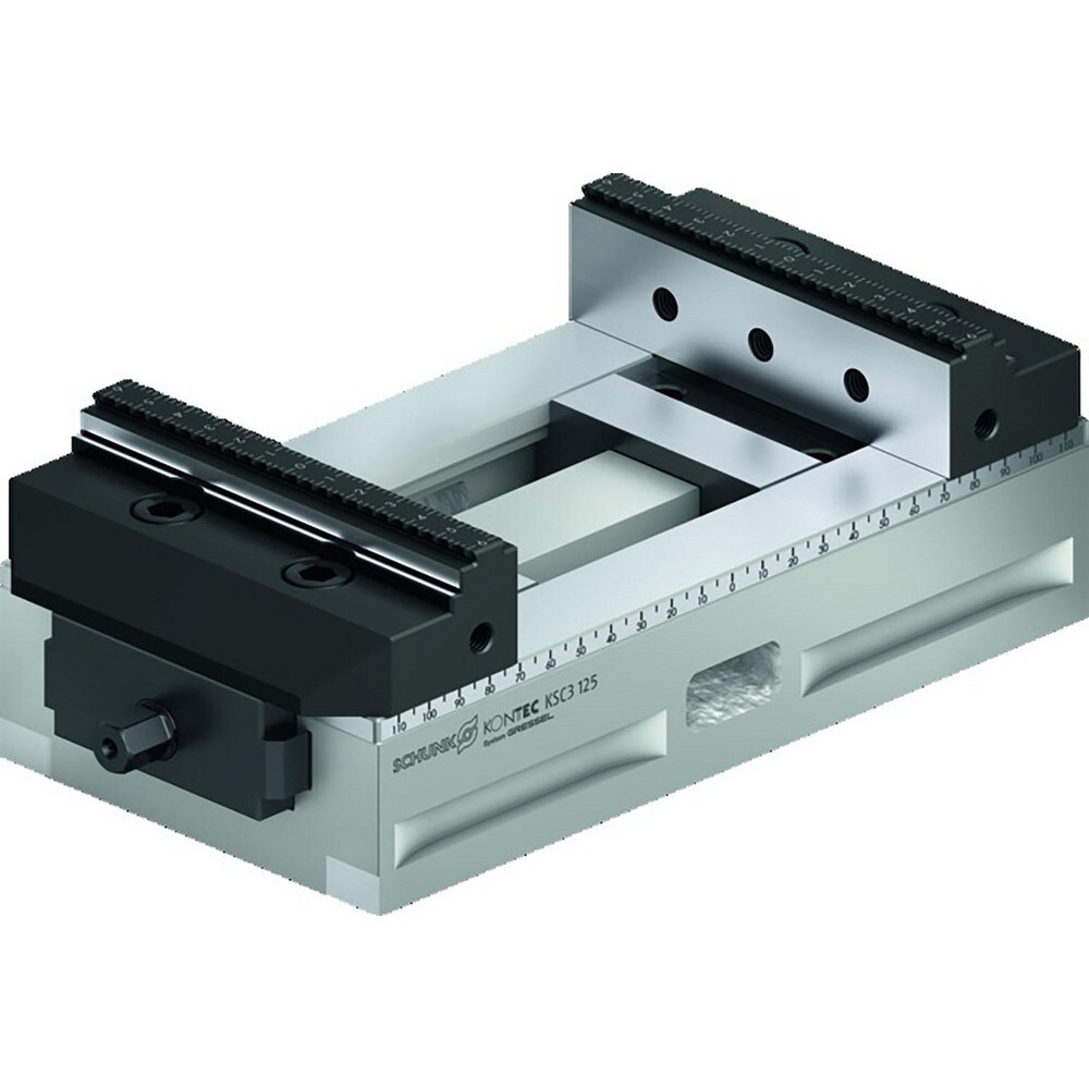 Self-Centering Vises; Jaw Width (mm): 125.00 ; Maximum Jaw Opening Capacity (mm): 226.00 ; Material: Steel ; Overall Length (mm): 235.0000 ; Overall Width: 125.0000 ; Overall Height (Mm - 5 Decimals): 33.00000