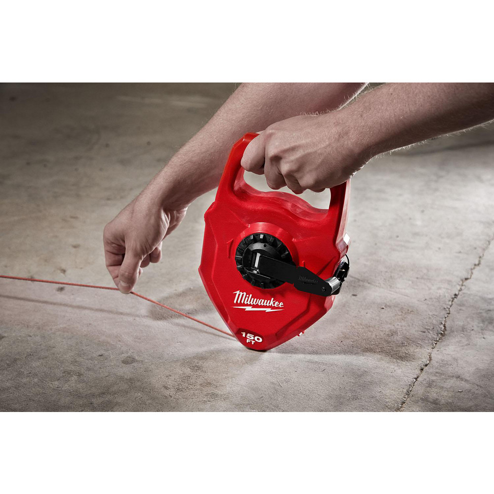 Milwaukee Tool Chalk Line Reels; 150' RED/BLK CHALK REEL MSC Direct