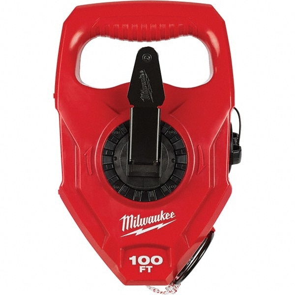 Chalk Line Reels; Length (Feet): 100 ; Color: Black; Red