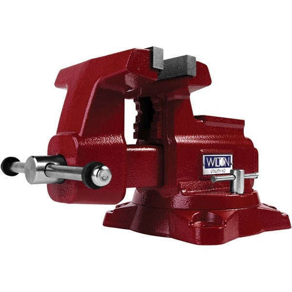 Wilton 28815 Bench & Pipe Combination Vise: 6-1/4" Jaw Opening, 4-1/4" Throat Depth 