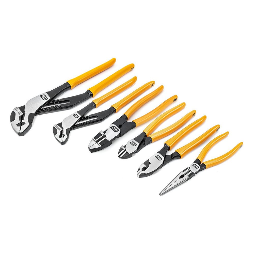 Plier Sets; Plier Type Included: Tongue & Groove  Linesman  Diagonal Cutting  Long Nose  Slip Joint ; Set Type: Plier Set ; Container Type: Carded ; Overall Length: 13.7 ; Insulated: No ; Tether Style: Not Tether Capable