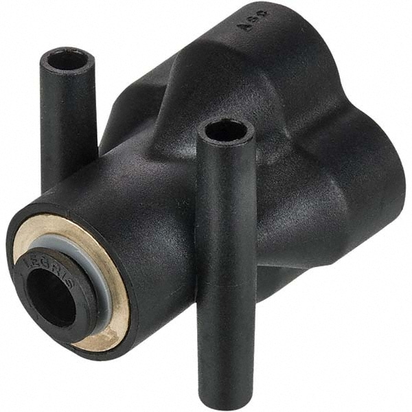 Push-To-Connect Tube to Tube Tube Fitting: Union Y, 5/32" OD