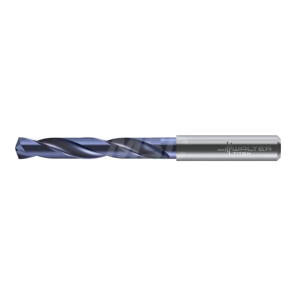 Walter-Titex 7462062 Jobber Length Drill Bit: 0.125" Dia, 140 °, Solid Carbide 