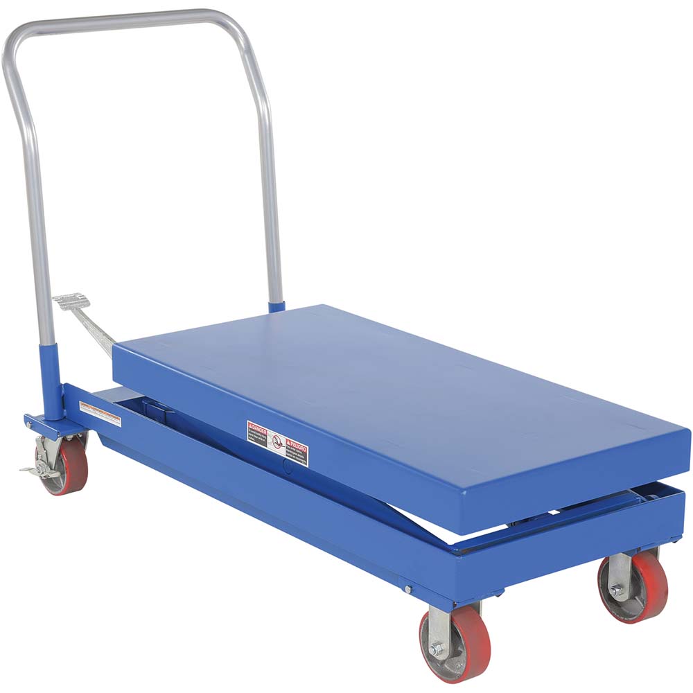 Vestil Mobile Battery Lift Table 1,000 lb Capacity, 15 to 39" Lift