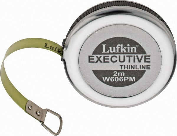 Lufkin W606PM 1 mm Graduation, 2 m Measurement, Steel Diameter Tape Measure 