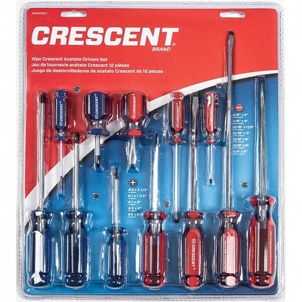 Neilsen Extra Long Screwdrivers Philips Slotted Flat  & Pozi Drive Ends     4033 