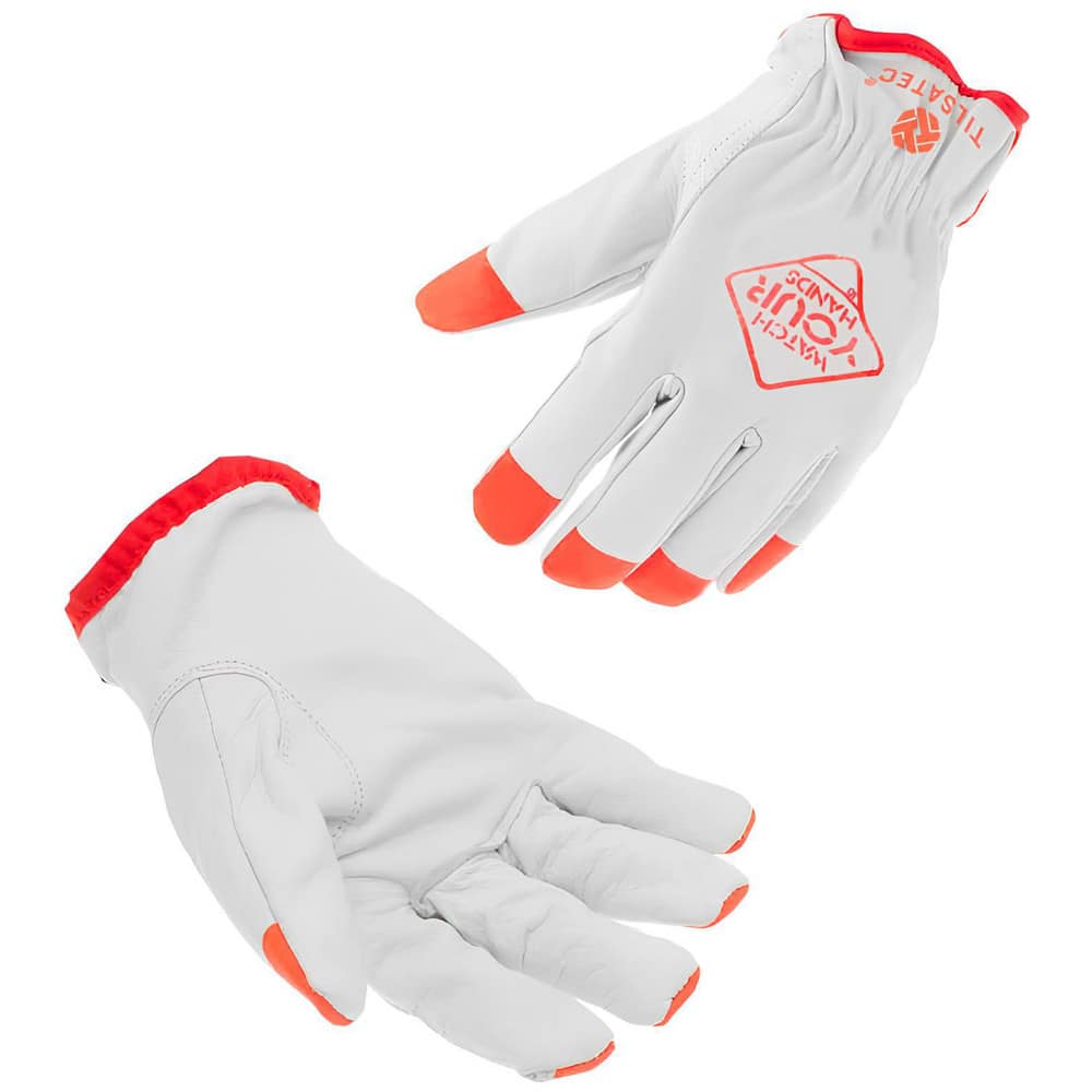 Cut, Puncture & Abrasive-Resistant Gloves: Size S, ANSI Cut A6, ANSI Puncture 4, Leather