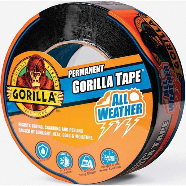 Waterproof Tape; Material Type: Polyester ; Length (yd): 25.0yd ; Color: Black