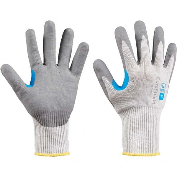Cut, Puncture & Abrasive-Resistant Gloves: Size M, ANSI Cut A6, ANSI Puncture 1, Nitrile, HPPE