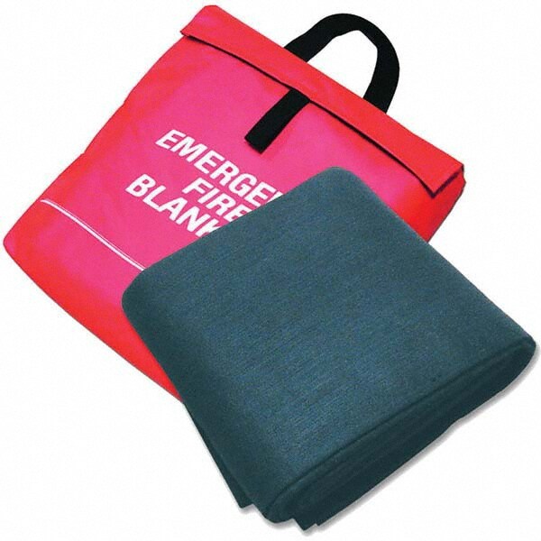 Rescue Blankets; Type: Fire ; Material: Carbon Fiber ; Overall Length: 60in ; Overall Width: 72in ; Container Type: Bag ; Unitized Kit Packaging: No