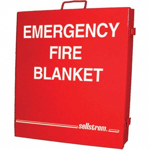 Rescue Blankets; Type: Fire ; Material: Fiberglass ; Overall Length: 60in ; Overall Width: 72in ; Color: White ; Container Type: Cabinet
