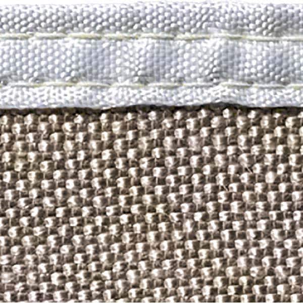 Wilson Industries 36305 Welding Blankets, Curtains & Rolls; Type: Welding Blanket ; Material: Fiberglass ; Width (Feet): 6.00 ; Material Weight (oz/sq. yd.): 18 ; Color: White ; Grommet: Yes 