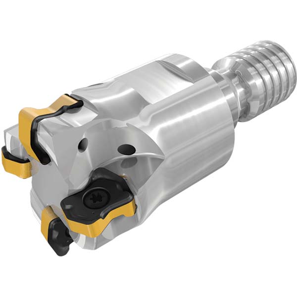 Iscar Indexable HighFeed End Mill 1.259" Cut Dia, 1.142" Modular Shank MSC Direct